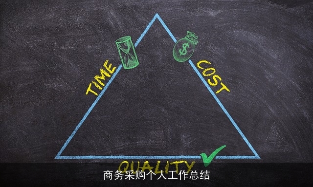 商务采购个人工作总结