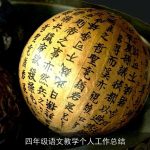 四年级语文教学个人工作总结