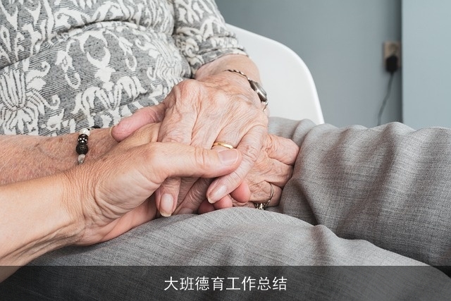 大班德育工作总结