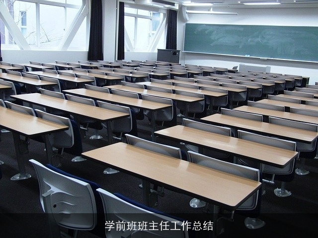 学前班班主任工作总结