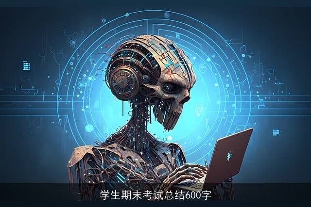 学生期末考试总结600字