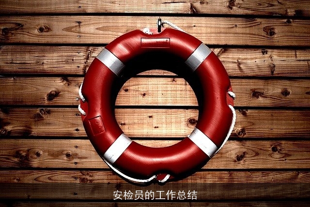 安检员的工作总结