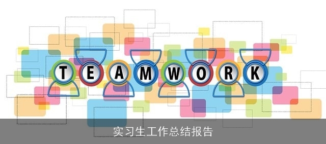 实习生工作总结报告
