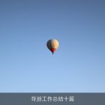 导游工作总结十篇