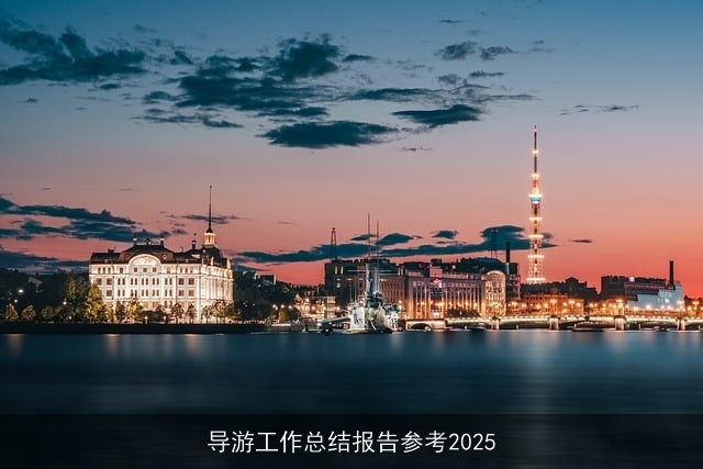 导游工作总结报告参考2025