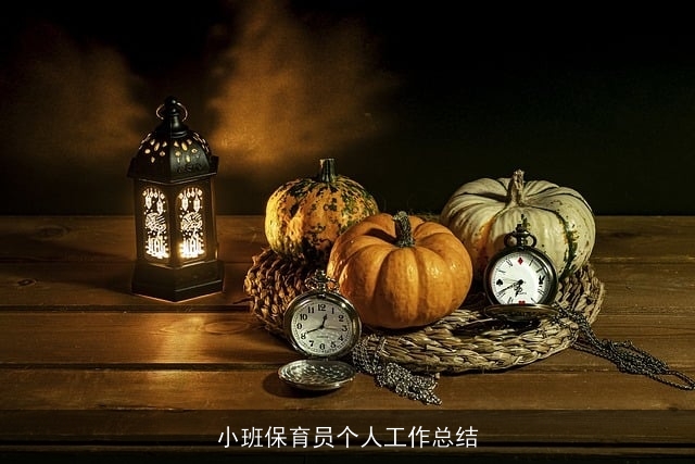 小班保育员个人工作总结