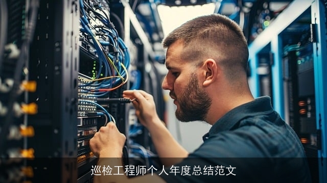 巡检工程师个人年度总结范文