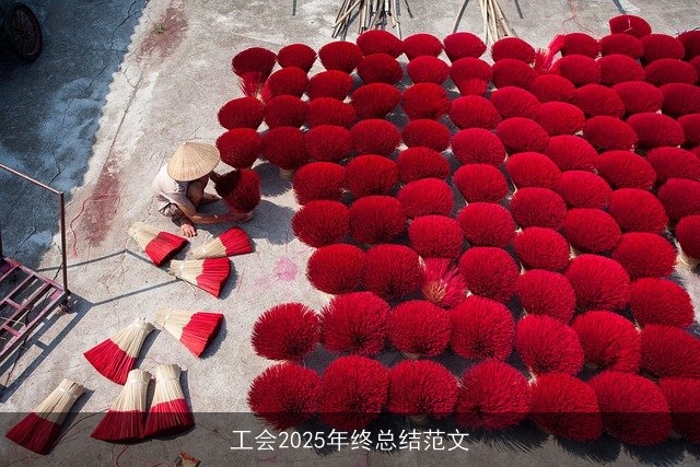 工会2025年终总结范文