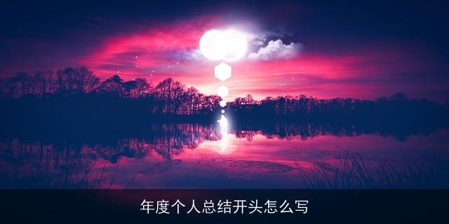 年度个人总结开头怎么写