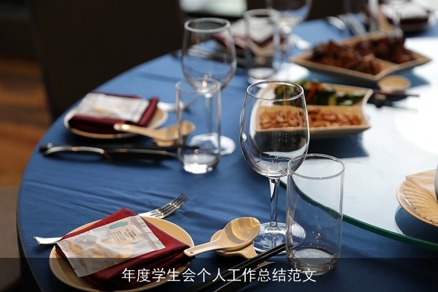 年度学生会个人工作总结范文