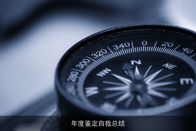 年度鉴定自我总结