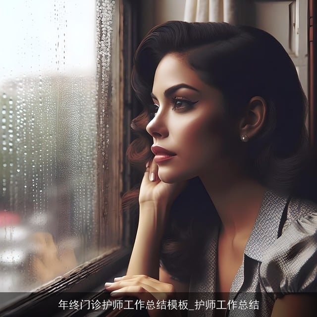 年终门诊护师工作总结模板_护师工作总结