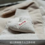幼儿园保教个人工作总结