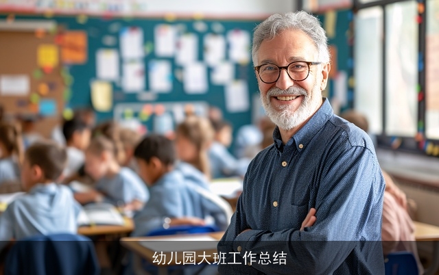 幼儿园大班工作总结