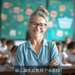 幼儿园大班教师个人总结