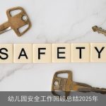 幼儿园安全工作回顾总结2025年