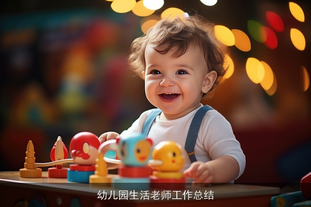 幼儿园生活老师工作总结