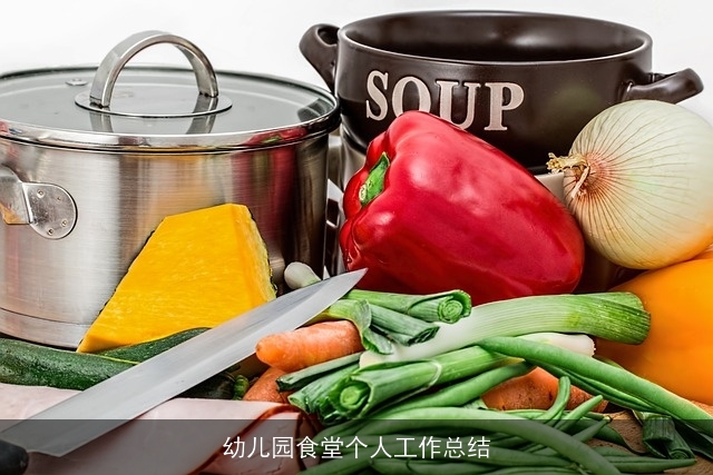 幼儿园食堂个人工作总结