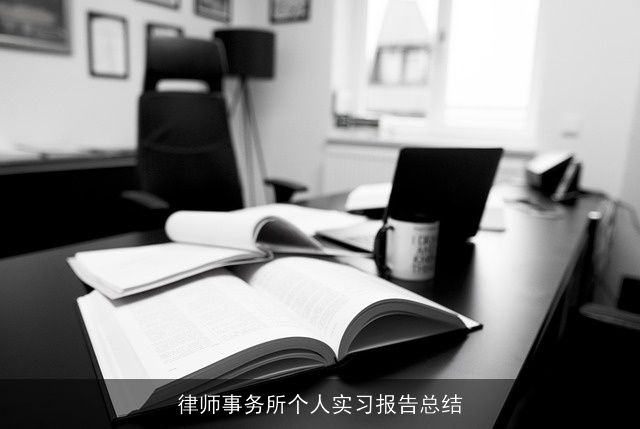 律师事务所个人实习报告总结