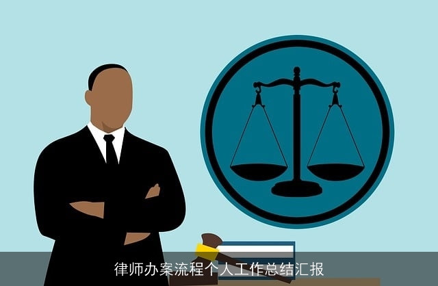律师办案流程个人工作总结汇报