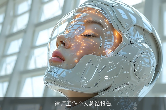 律师工作个人总结报告