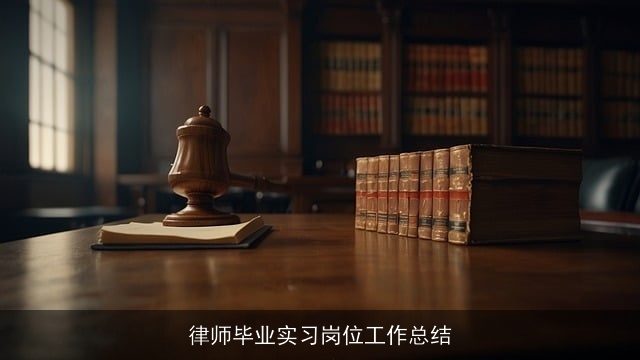 律师毕业实习岗位工作总结