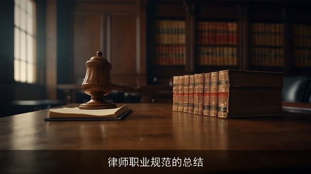 律师职业规范的总结