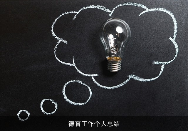 德育工作个人总结