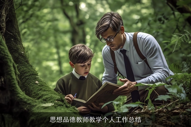 思想品德教师教学个人工作总结