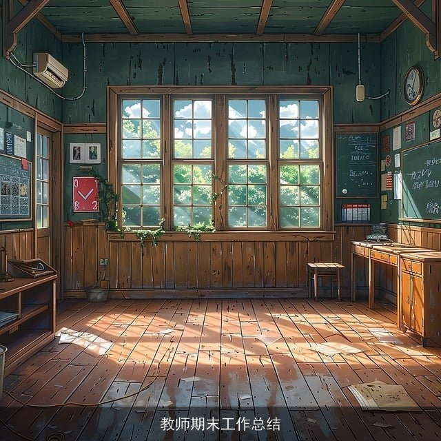 教师期末工作总结