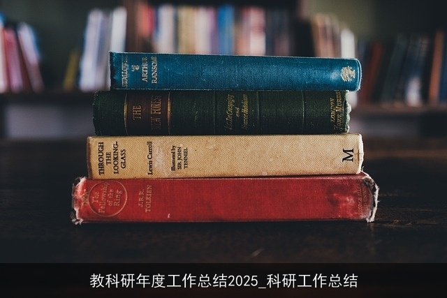 教科研年度工作总结2025_科研工作总结