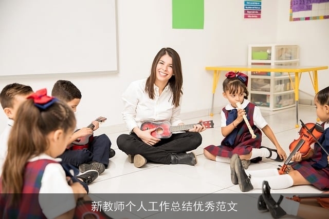 新教师个人工作总结优秀范文