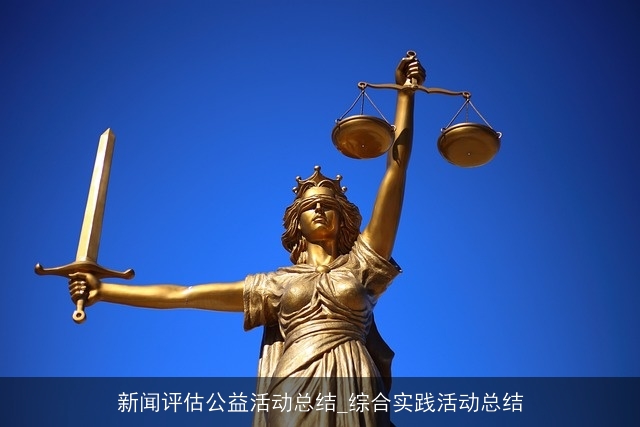 新闻评估公益活动总结_综合实践活动总结