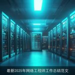 最新2025年网络工程师工作总结范文