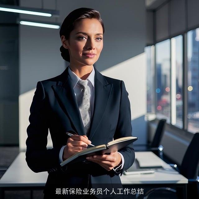 最新保险业务员个人工作总结
