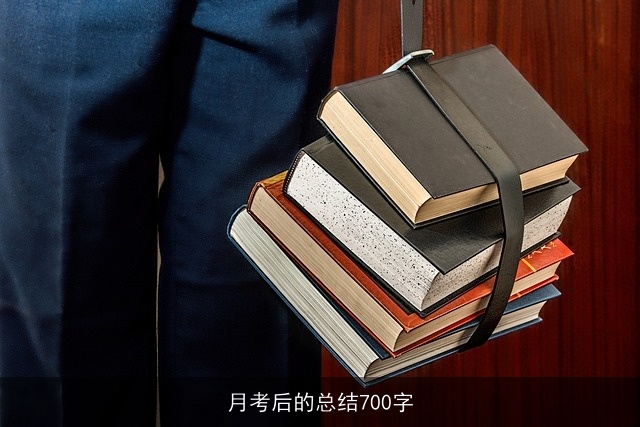月考后的总结700字