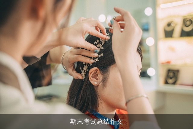 期末考试总结作文