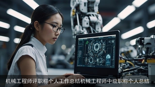 机械工程师评职称个人工作总结机械工程师中级职称个人总结
