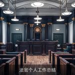 法官个人工作总结