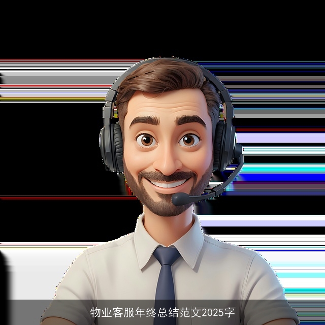 物业客服年终总结范文2025字