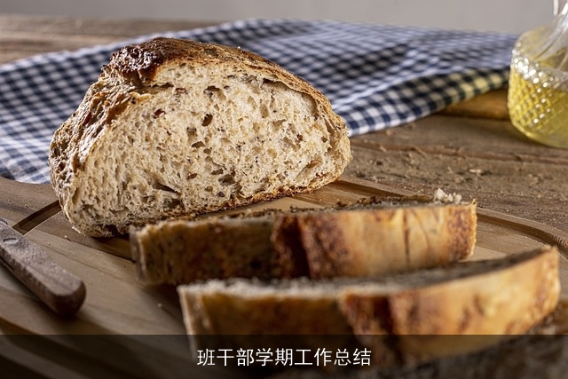 班干部学期工作总结