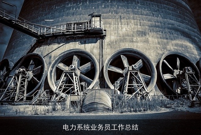 电力系统业务员工作总结