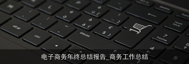 电子商务年终总结报告_商务工作总结