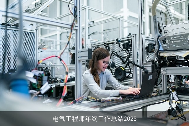 电气工程师年终工作总结2025