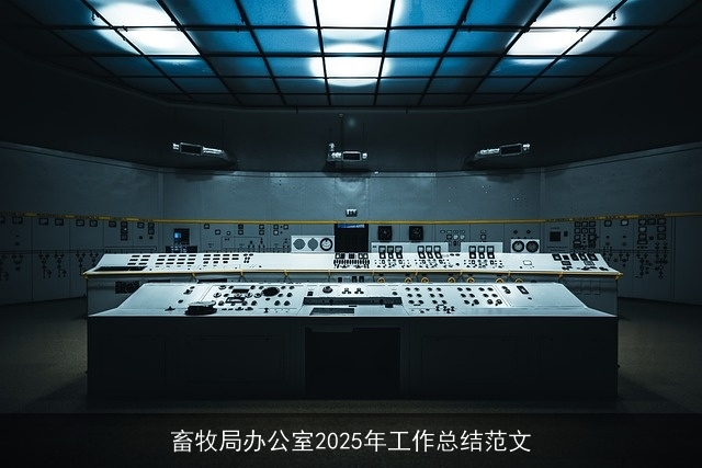 畜牧局办公室2025年工作总结范文
