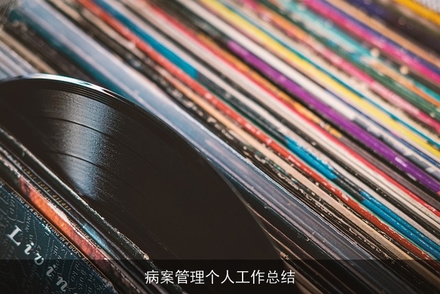 病案管理个人工作总结