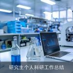 研究生个人科研工作总结
