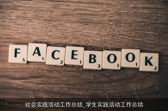 社会实践活动工作总结_学生实践活动工作总结