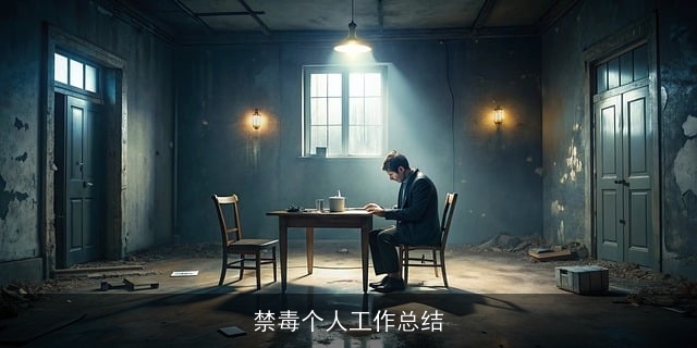 禁毒个人工作总结