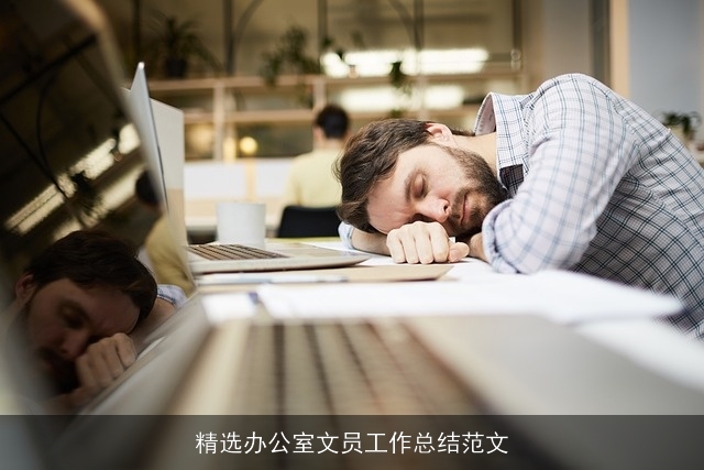 精选办公室文员工作总结范文